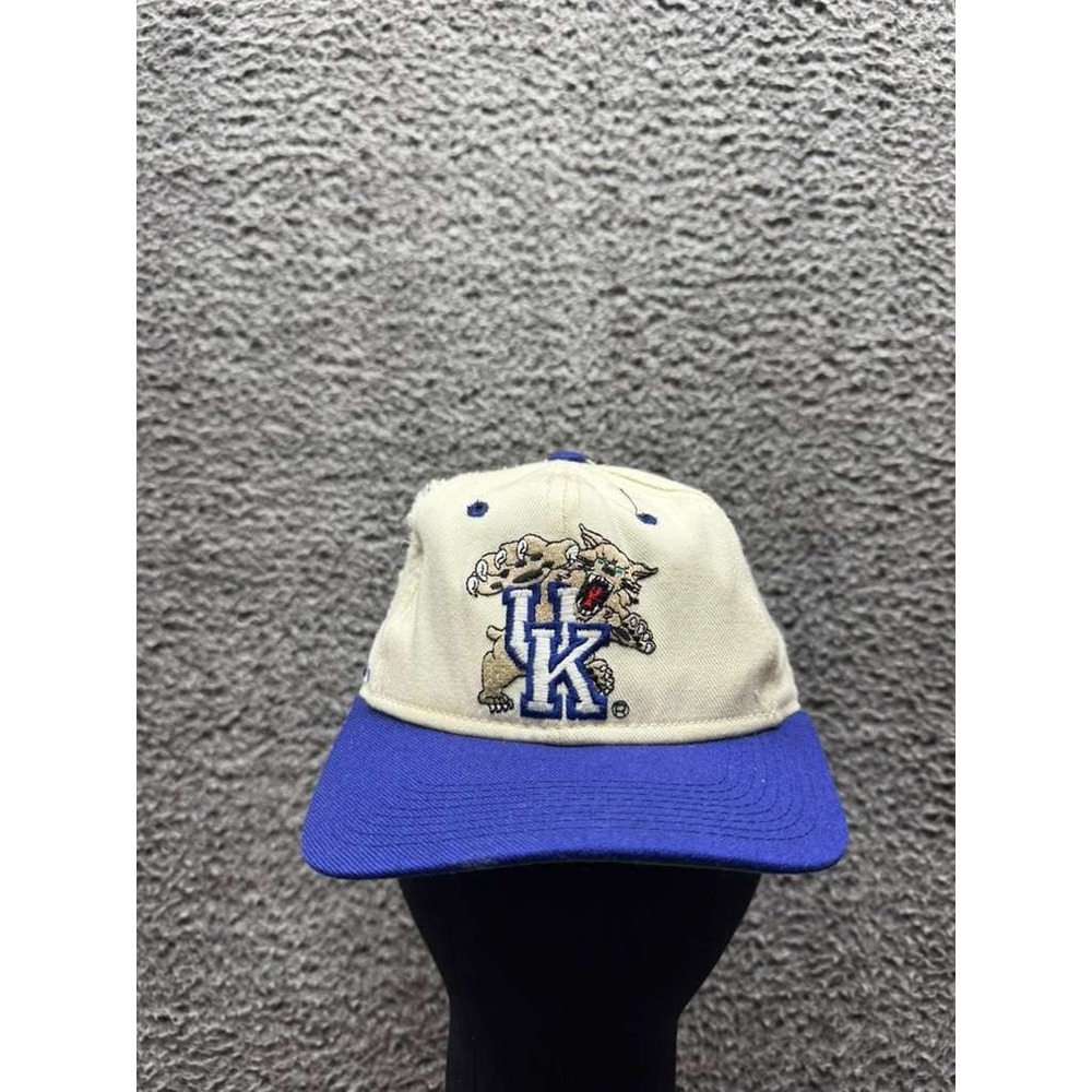 Sports Specialties Kentucky Wildcats Sports Cap White‎ Blue Adult Size 7 1/4